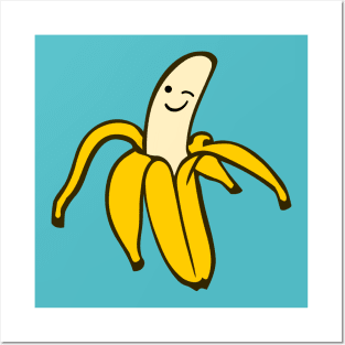 Winking Banana Posters and Art